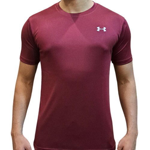 Under Armour Dri-Fit Tee - Maroon