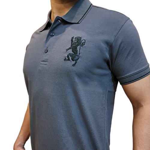 Polo Giordano - Solid Grey