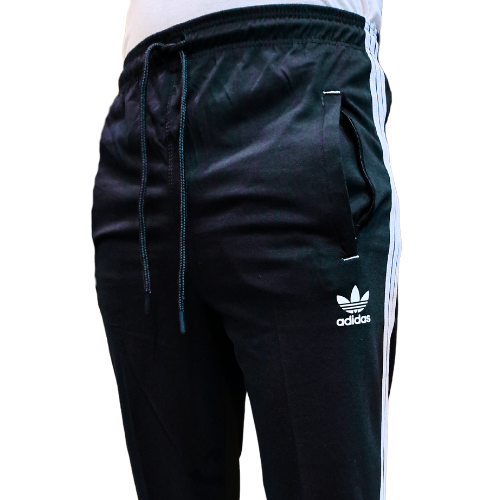 Adidas Smart Fit Jersey Trouser - Black