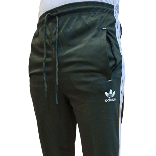 Adidas Smart Fit Jersey Trouser - Dark Green