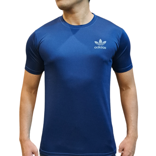 Adidas Dri Fit Tee Navy Export Quality