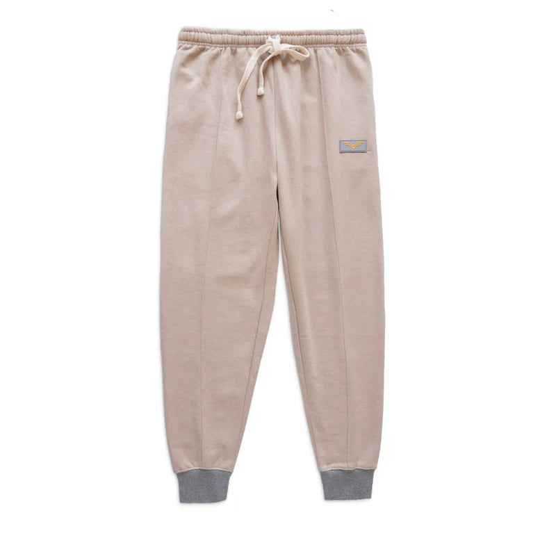 Soft Fleece Joggers - Casual Trousers - Sand stone