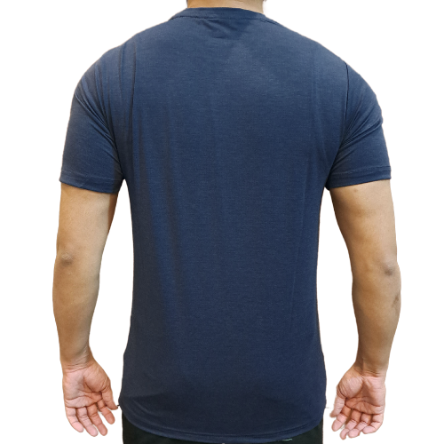 Adidas Cotton Dri-Fit Tee - Navy