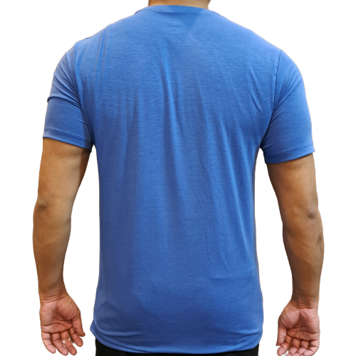 Adidas Cotton Dri-Fit Tee - Ocean Blue