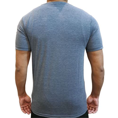 Adidas Cotton Dri-Fit Tee - Ocean Grey