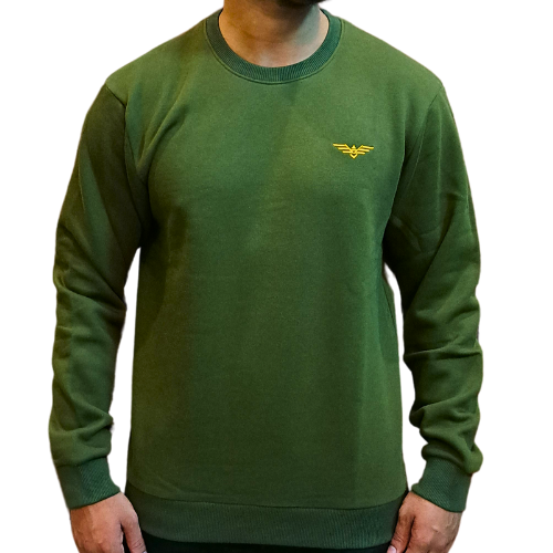 Premium SweatShirt - Military Green
