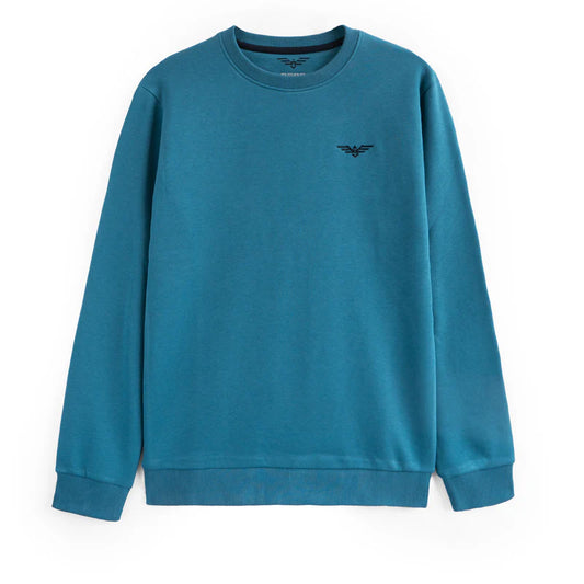 Premium SweatShirt - Aqua Blue